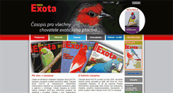 Desktop Screenshot of novaexota.eu